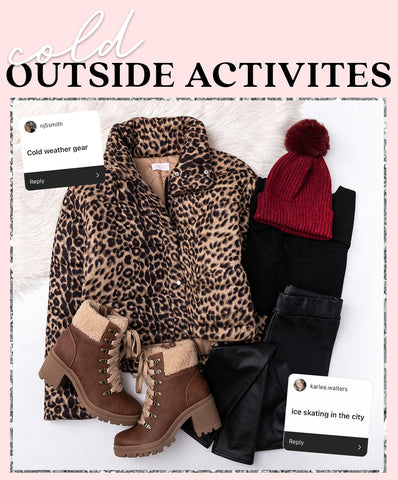 winter outdoor activities outfit