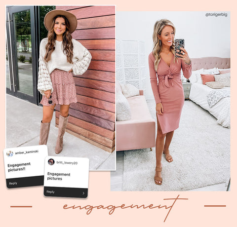 engagement picture outfits