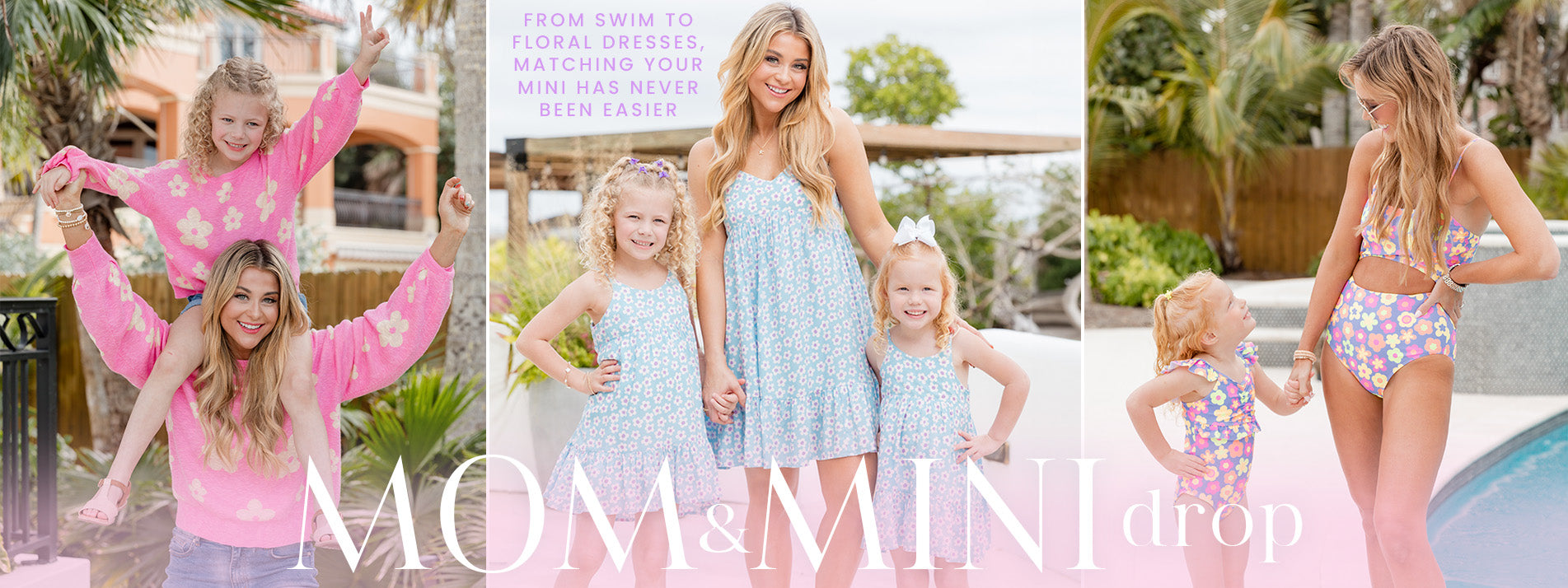 Mom & Mini - Matching Mom & Daughter Outfits – Pink Lily