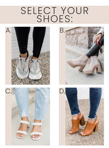 select your shoes