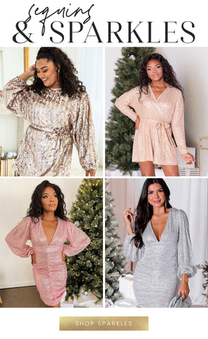 sequin styles holiday party outfits