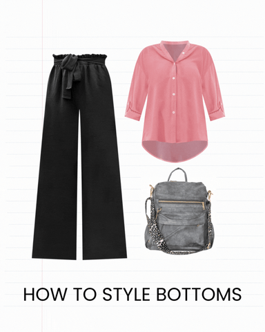 how to style bottoms for teachers