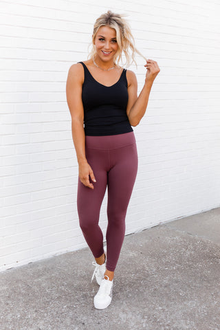 Counting The Hours Black Cutout Leggings FINAL SALE
