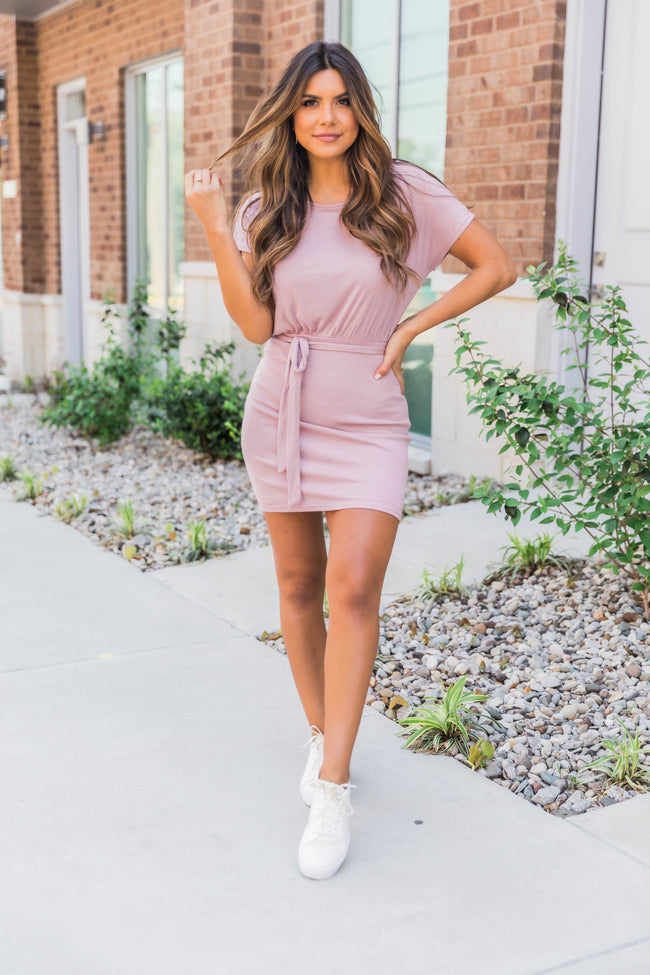 How About Now Dress Rose – Pink Lily