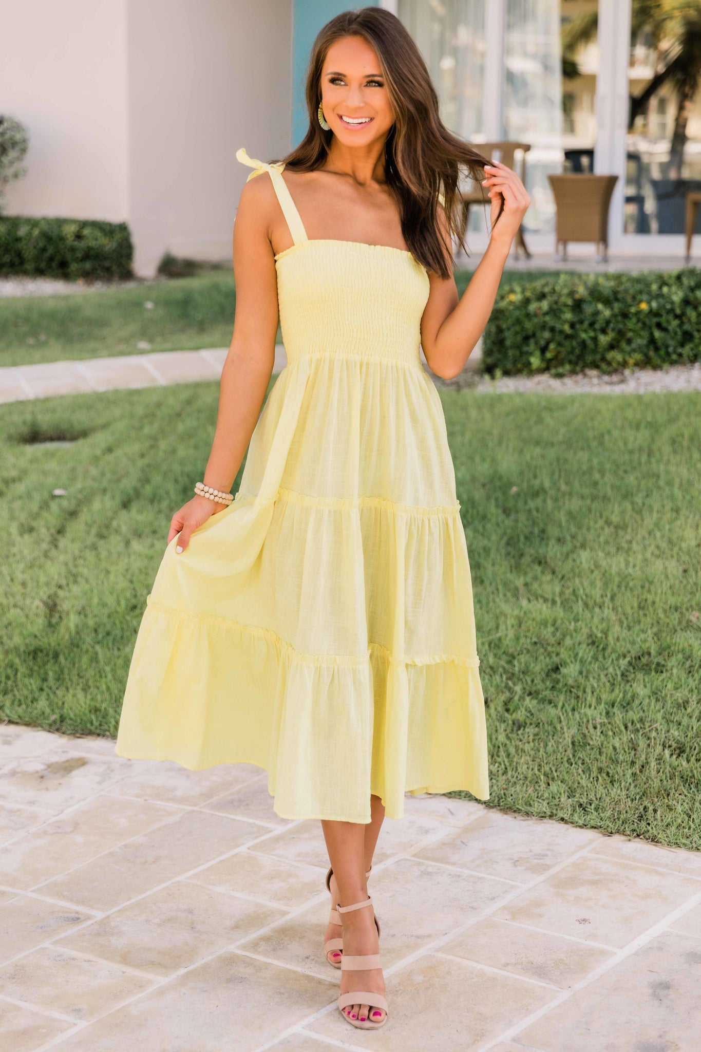 only yellow dress