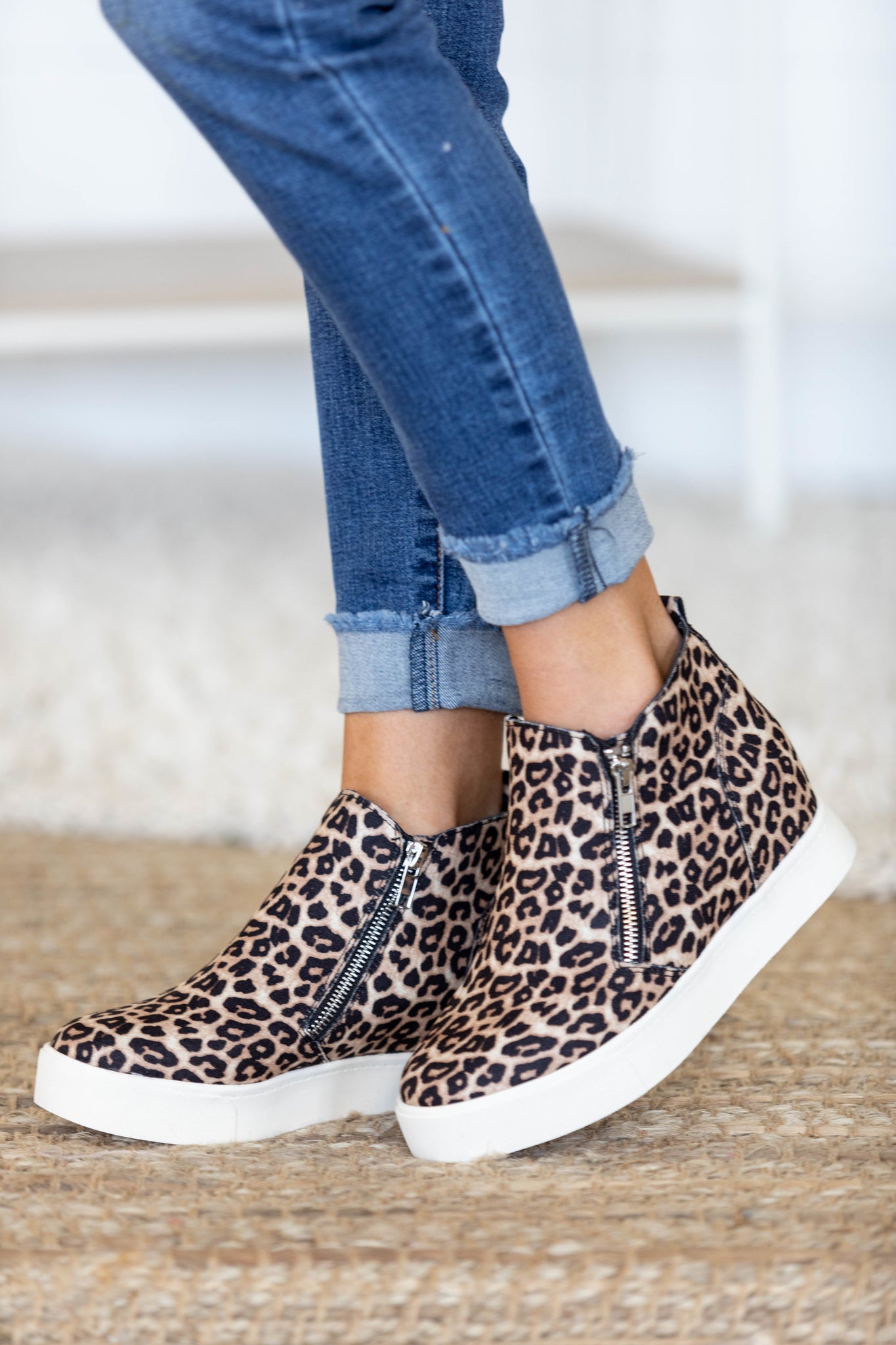 The Danielle Animal Print Wedge 