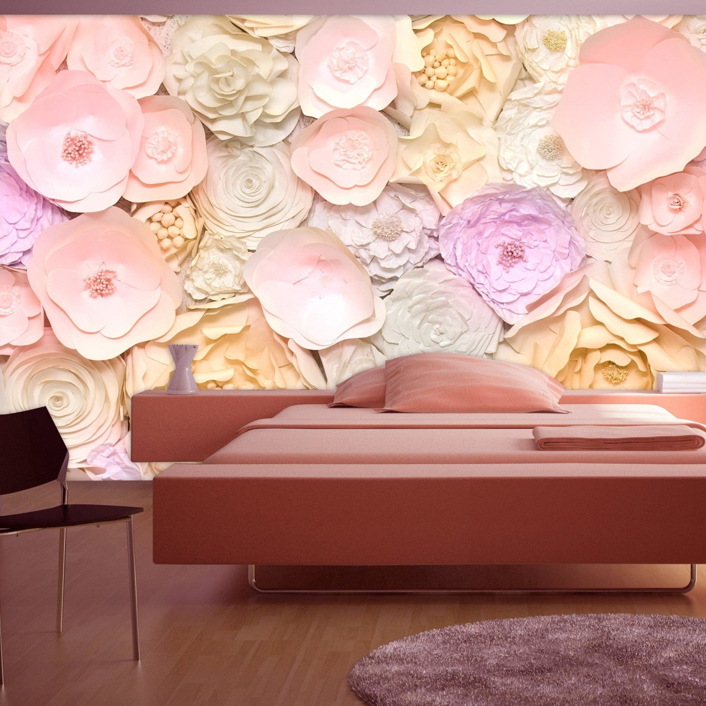 pijn Beide Millimeter Self-adhesive photo wallpaper - Flower Bouquet – Koop Interieur