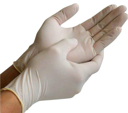 examination gloves latex powder free