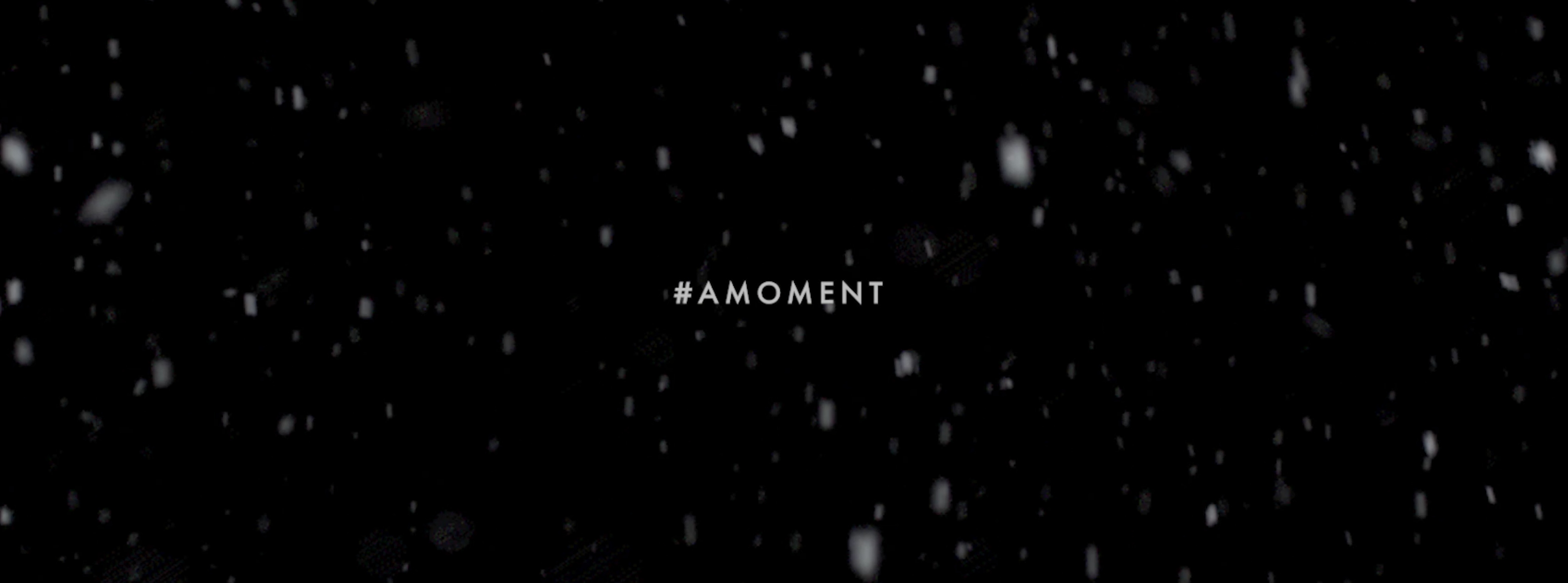 Von Eusersdorff December Campaign #AMOMENT banner snow