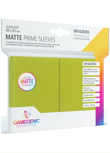 Gamegenic Matte Prime Sleeves