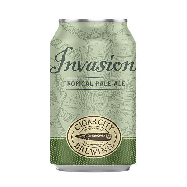 Cigar City Brewing Invasion Tropical Pale Ale (355ml  5%) - Craft Direct