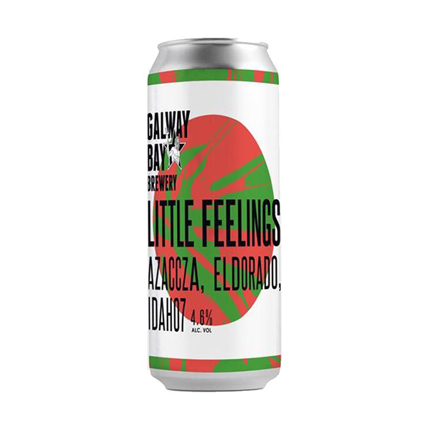 Galway Bay Brewery Little Feelings Azacca, El Dorado, Idaho 7 Pale Ale (440ml  4.6%) - Craft Direct