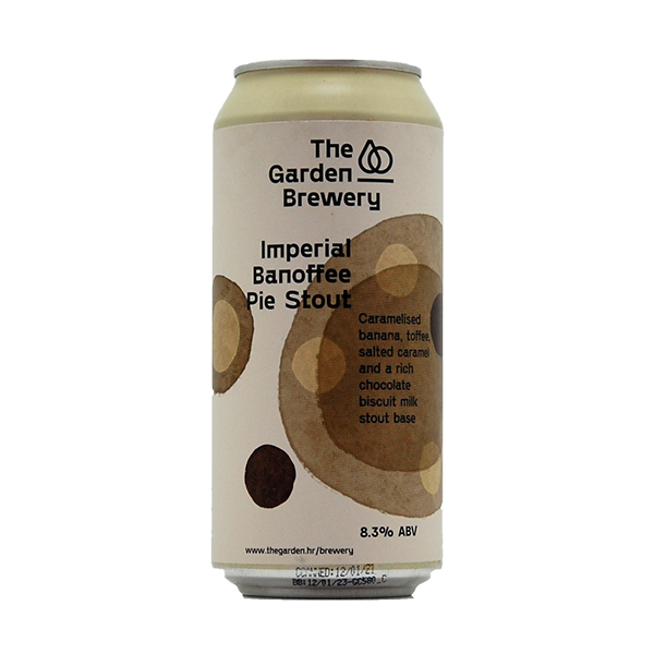 The Garden Brewery Imperial Banoffee Pie Stout (440ml  8.3%) - Craft Direct