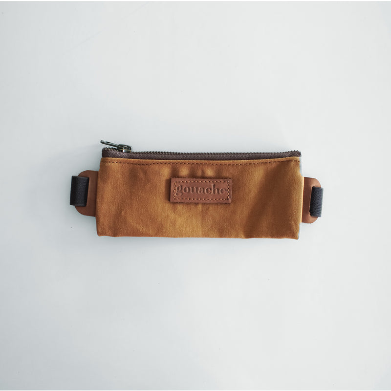 [c] Mindy Waxed Canvas Pencil Case [35% OFF - WITH BLEMISHES]