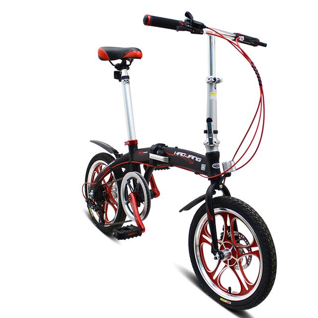 alloy folding bike