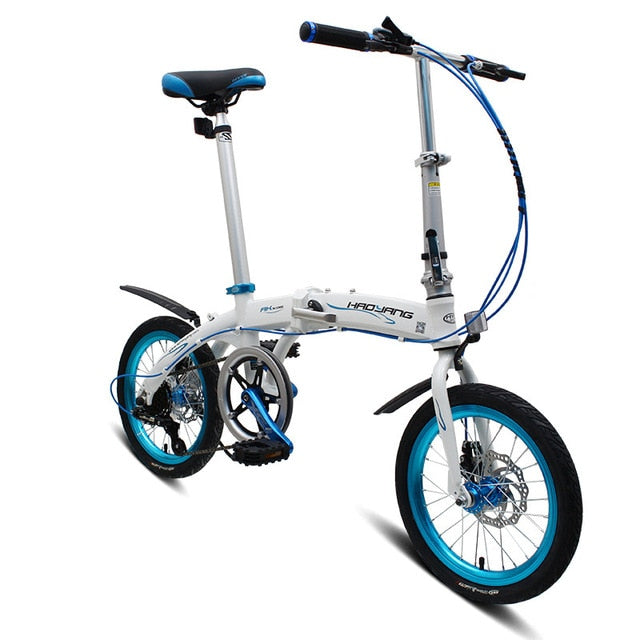 6 speed folding bike