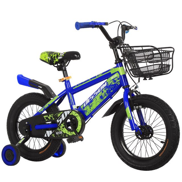 18 boy bike with training wheels