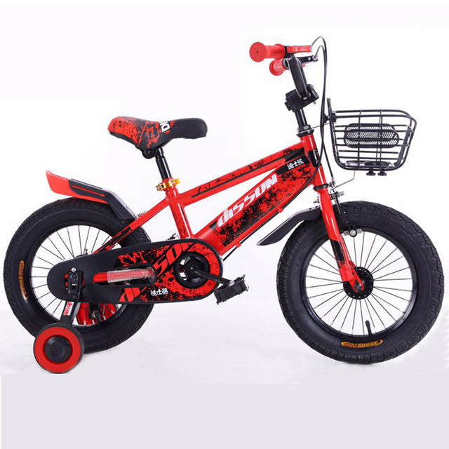 18 girls bike with training wheels