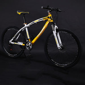 yellow womens mountain bike