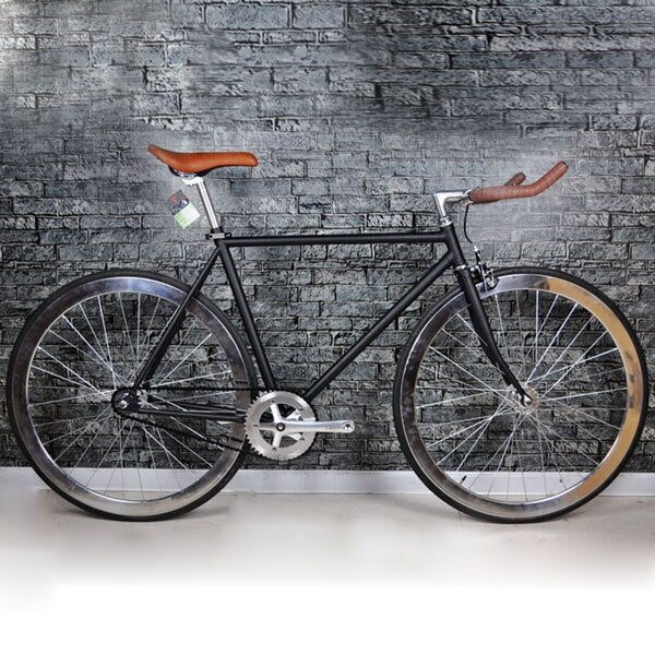 Retro Steel frame sliver Fixed Gear 