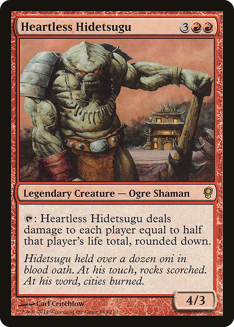 Heartless Hidetsugu (CNS) – EDH Magic