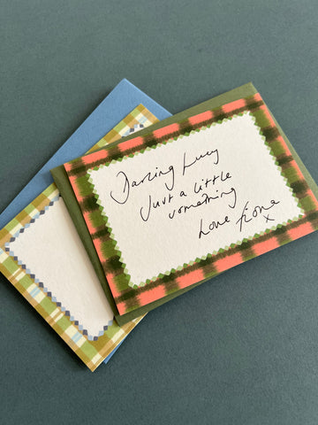 Autumn winter mini notecards by Romeo and Jules