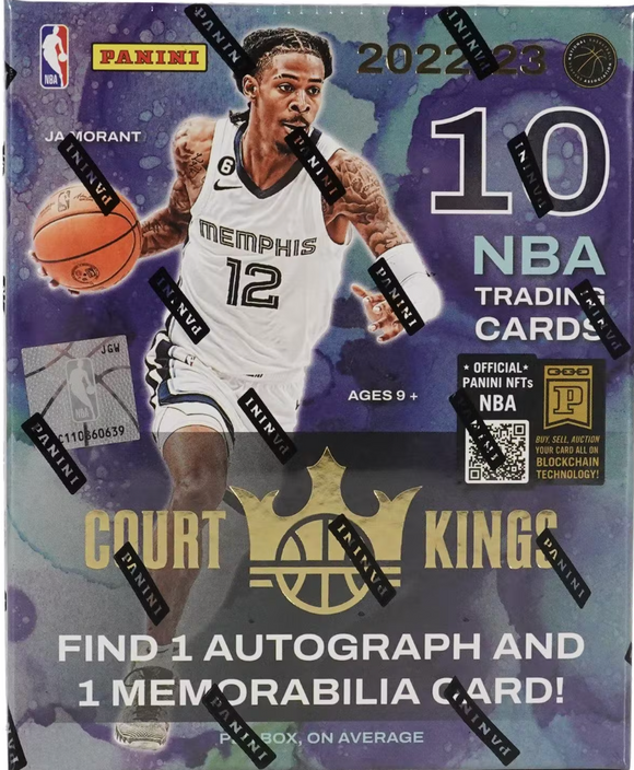 2022-23 Panini Court Kings Basketball Hobby Box