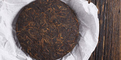 Puerh tea cake