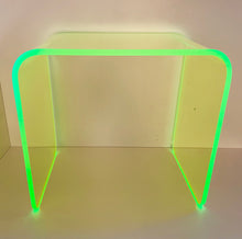 Load image into Gallery viewer, Pre-Order The “Side Piece” Side Table in Neon Green