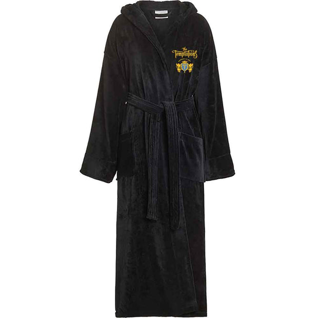 THE TEMPTATIONS Embroidered Crest Bath Robe