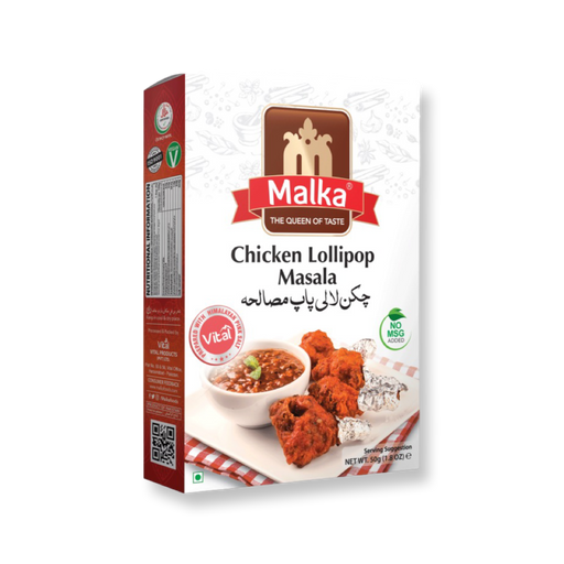 Malka Chicken Lollipop Seasonini Mix 50g - Best Indian Grocery Store
