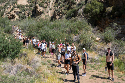 State of Gratitude Wellness Retreat | Group Hike Los Padres National Forest | Gratitud Trip
