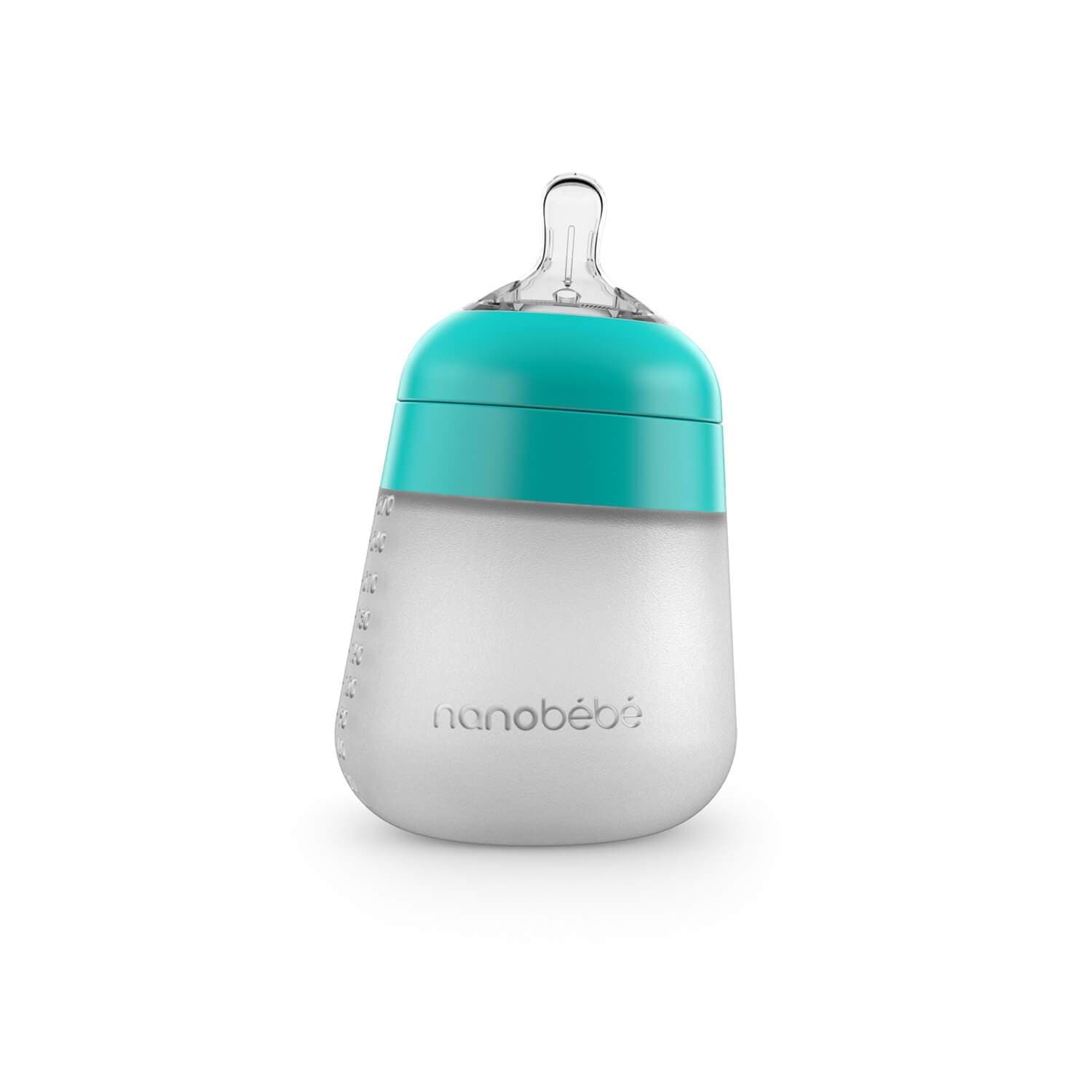 Nanobebe Baby Bottle Complete Feeding Set Teal