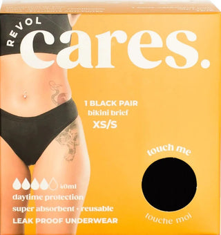 Revol Cares Leak Proof Bikini Brief L/XL
