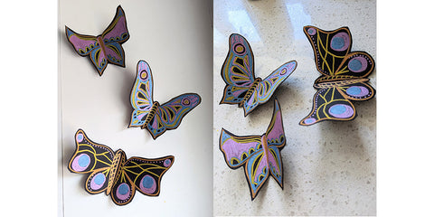 Stabilo butterflies