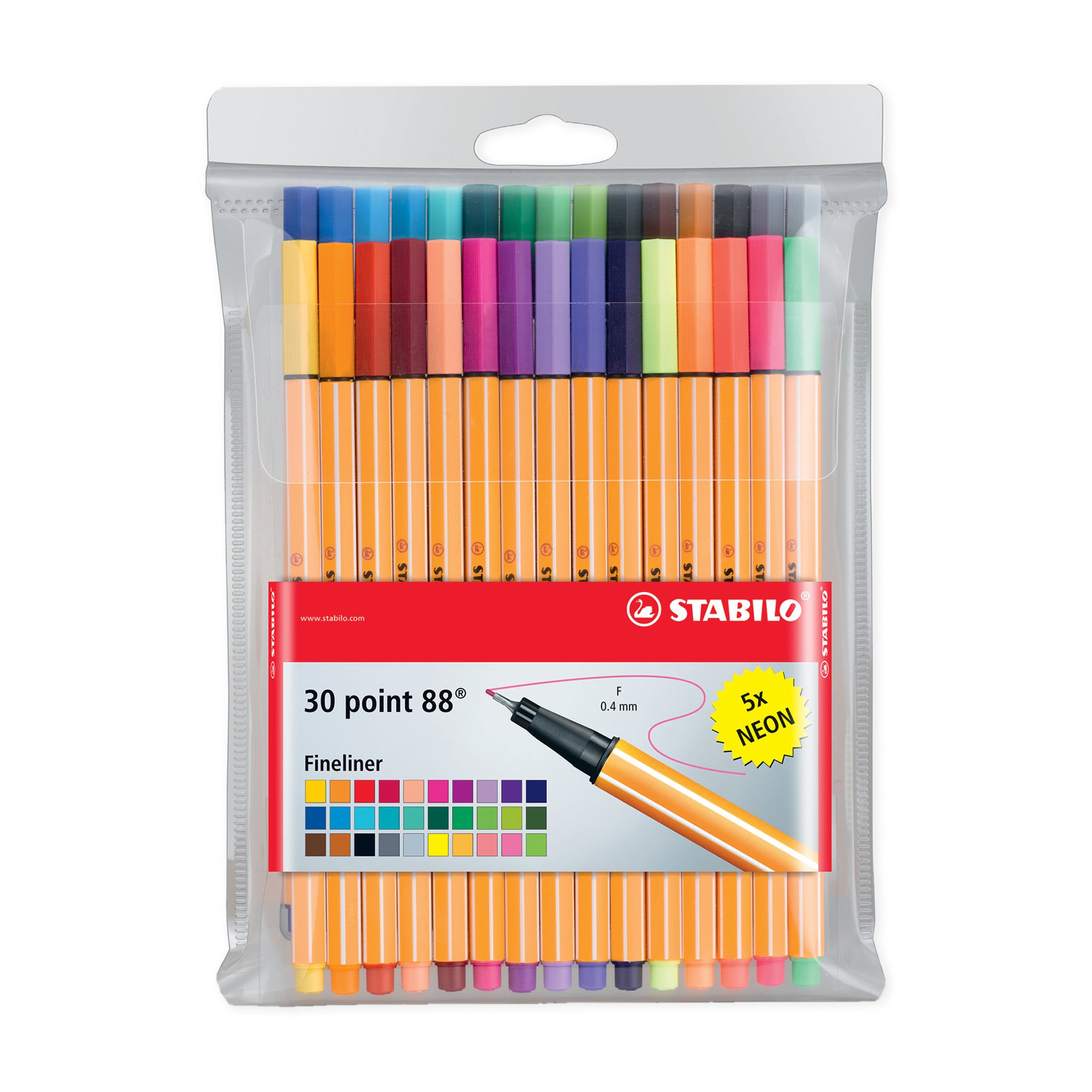 Stabilo Point 88 Fineliners Set of 30