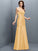 A-Line/Princess Strapless Ruched Sleeveless Long Satin Bridesmaid Dresses TPP0005407