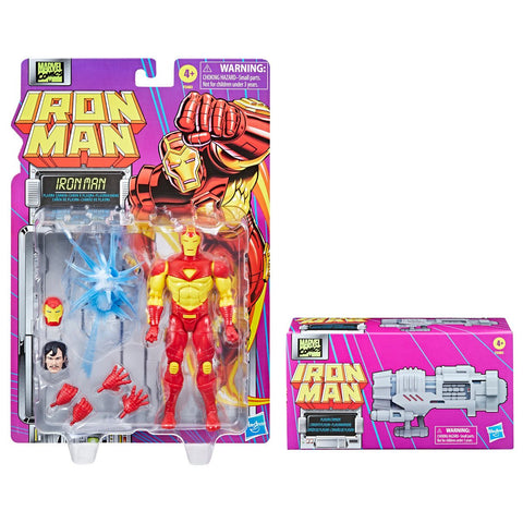 **Pre Order**Marvel Legends Retro Modular Iron Man Action Figure – Toyz ...
