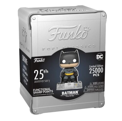 Funko Pop 25th Anniversary Batman Funko Exclusive 010 Vinyl Figure – Toyz  in the Box