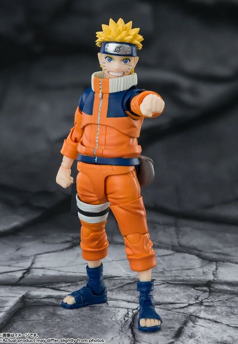 S.H. Figuarts Naruto Uzumaki The No.1 Most Unpredicatable Ninja "Naruto" Action Figure