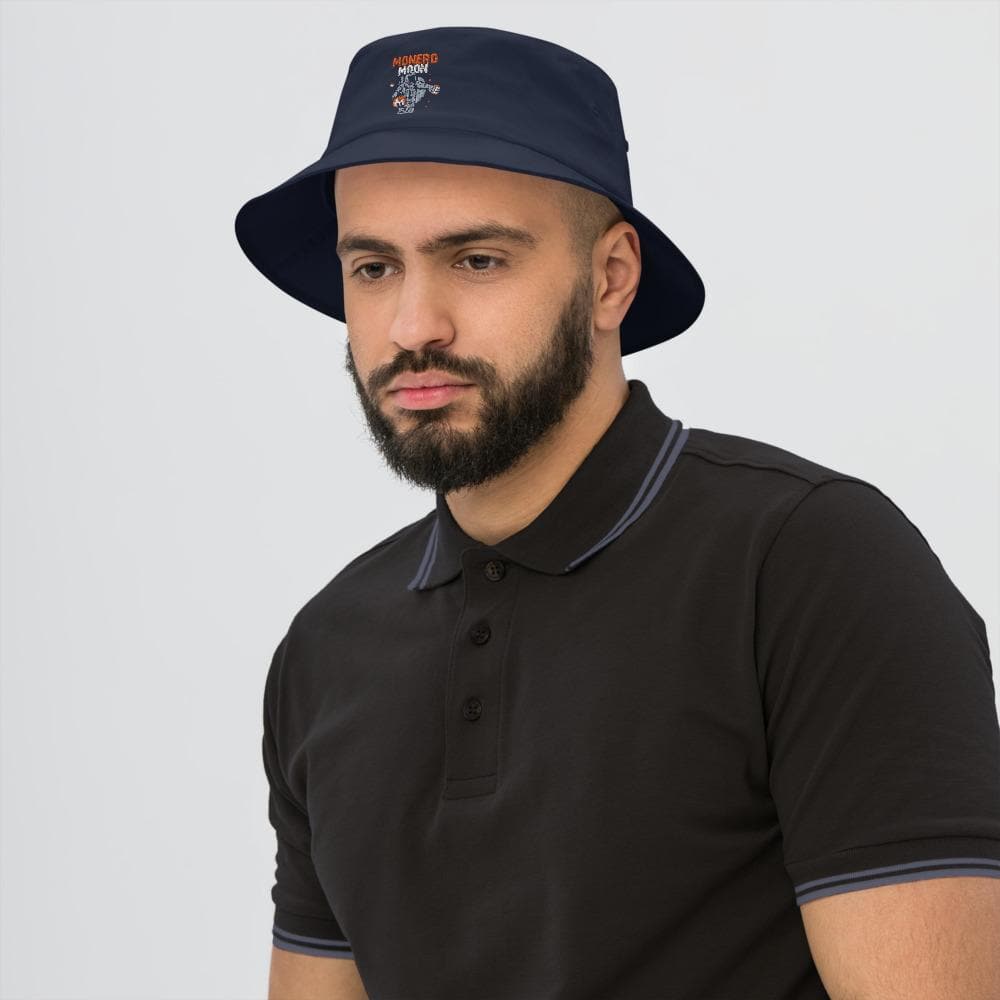 Monero Moon Dunk Old School Bucket Hat