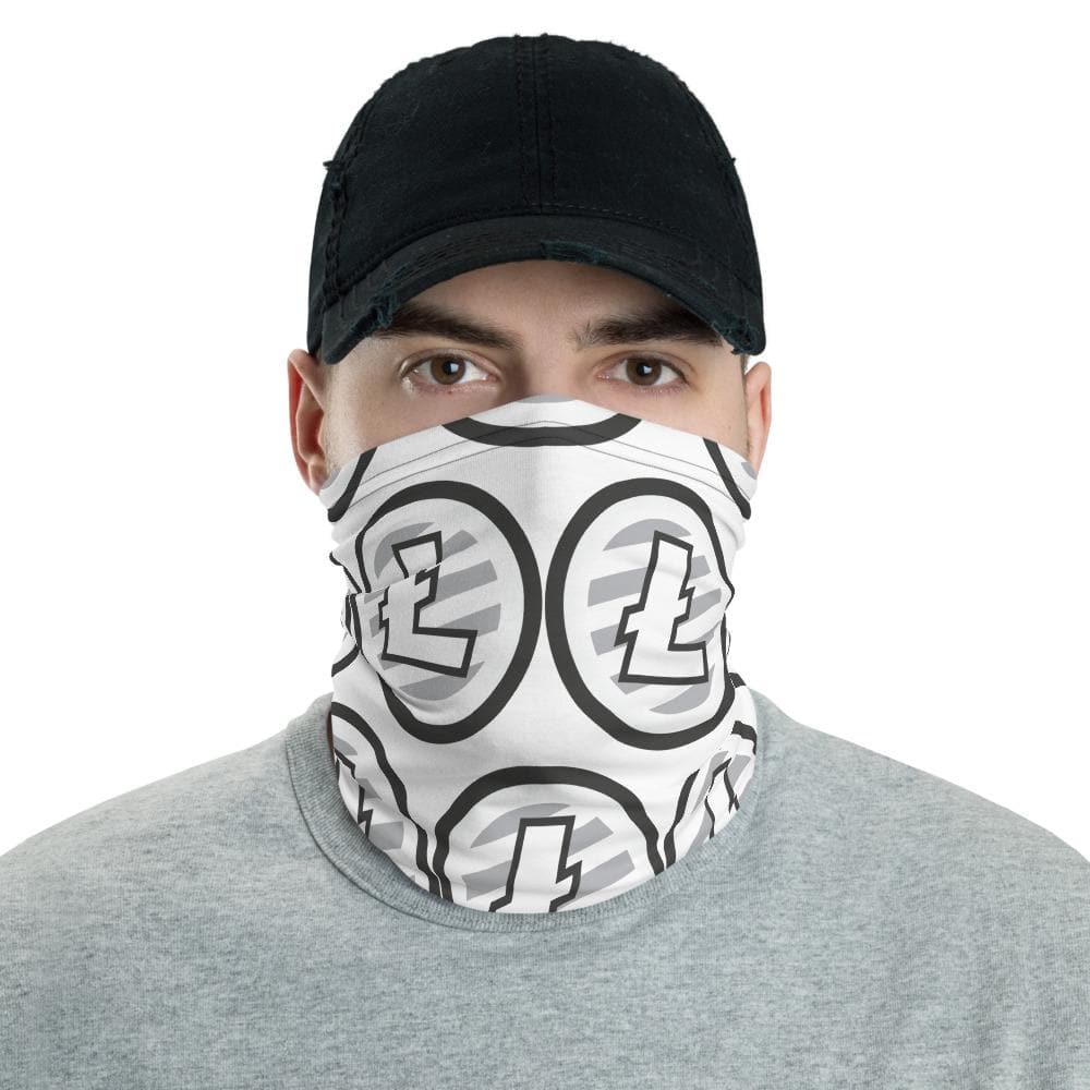 Litecoin LTC Face Mask