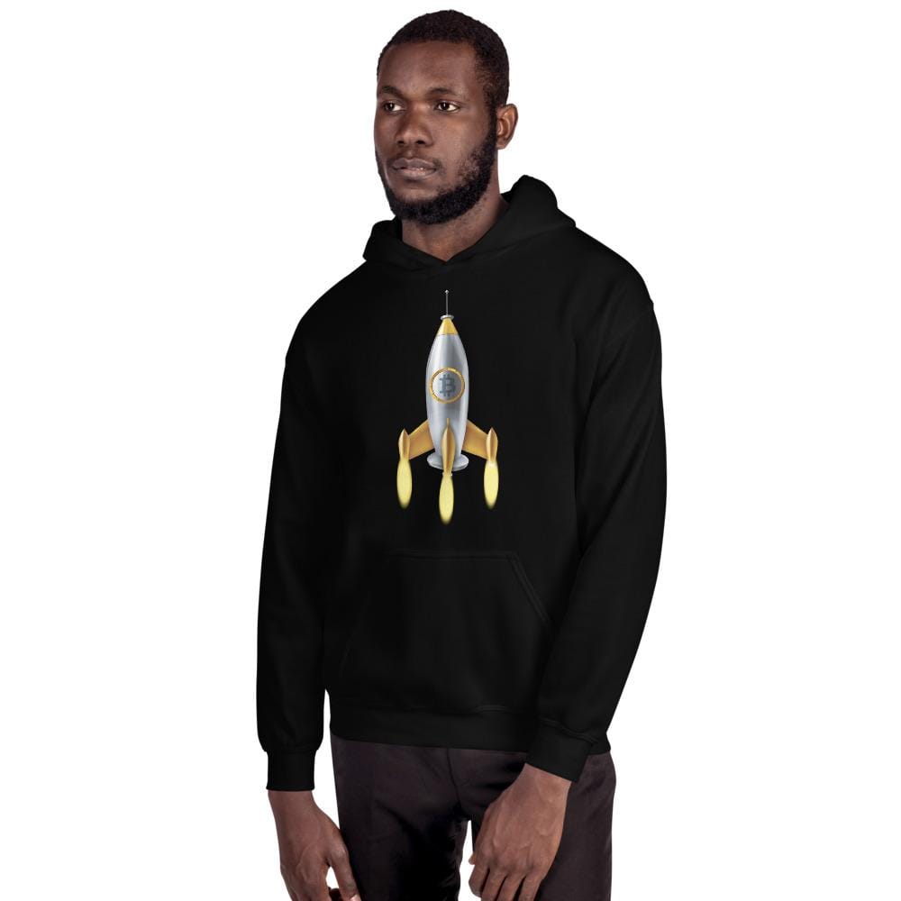 Bitcoin Rocket Hoodie