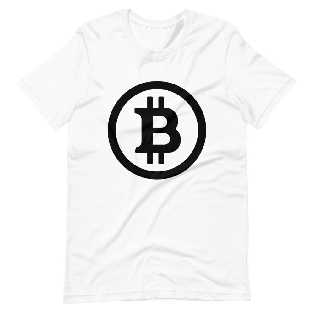 Black and White Bitcoin T-Shirt