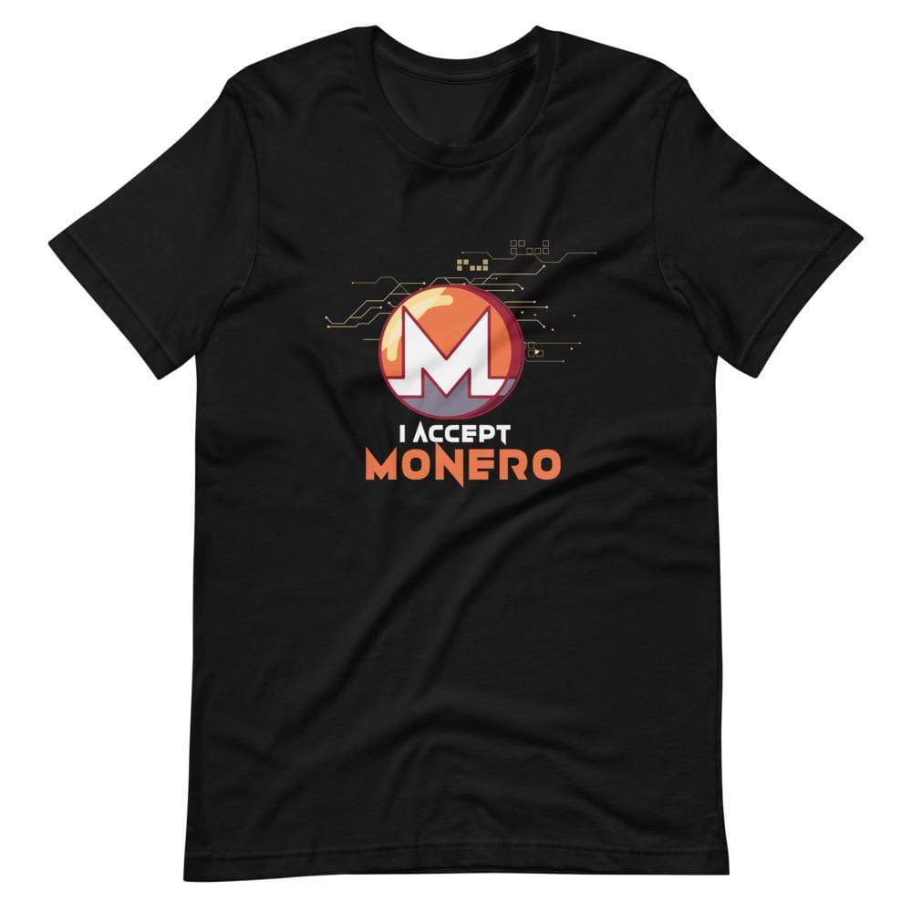 I Accept Monero Crypto T-Shirt