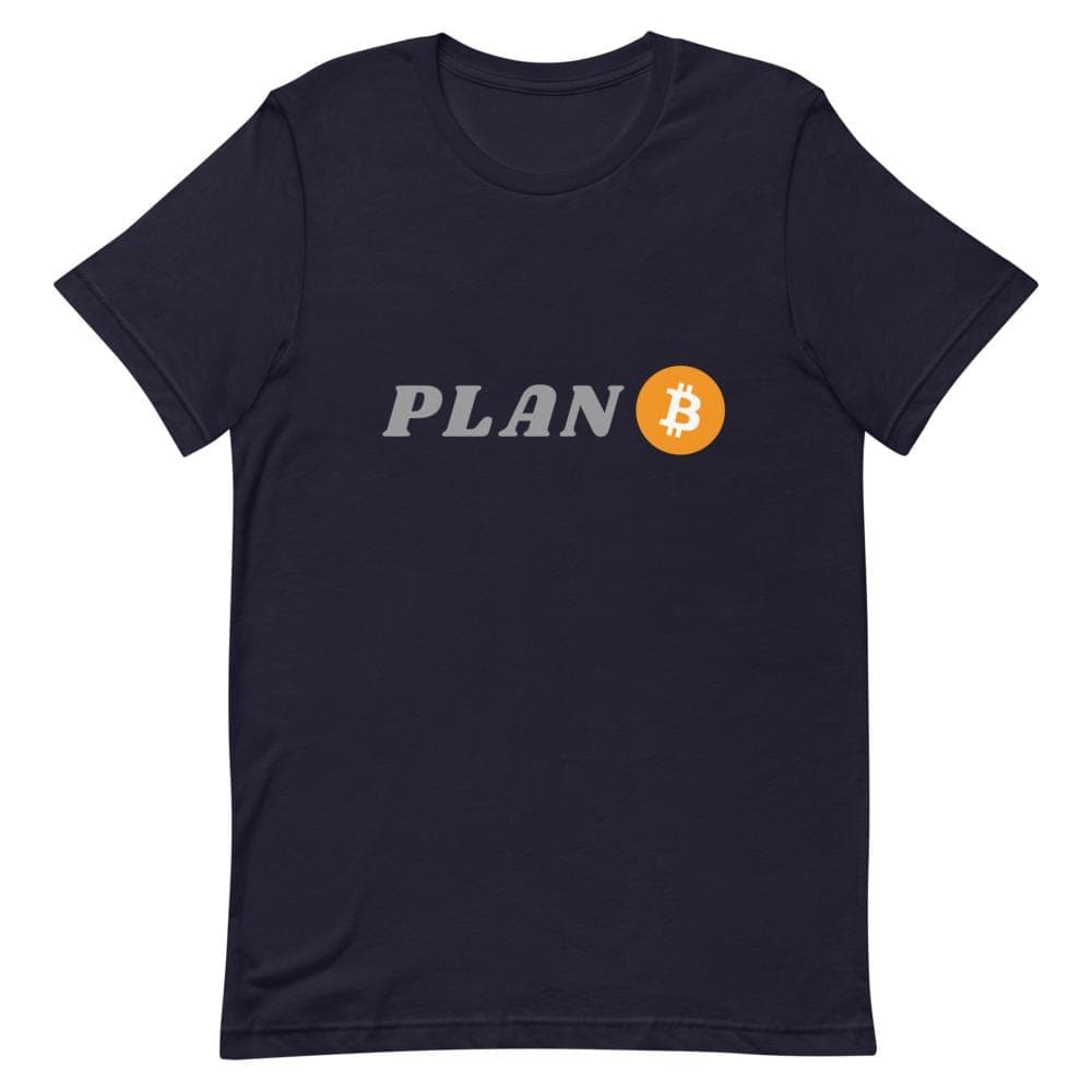 Plan B Bitcoin T-Shirt 100% Premium Cotton