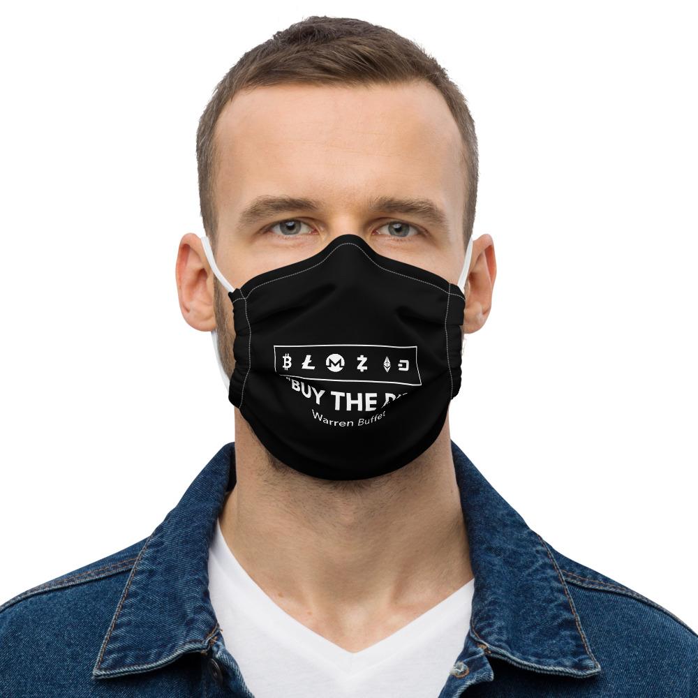 Buy the Dip Crypto Face mask