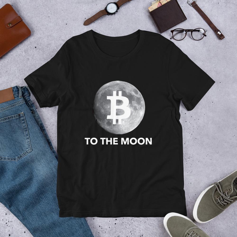 Bitcoin To the Moon T Shirt