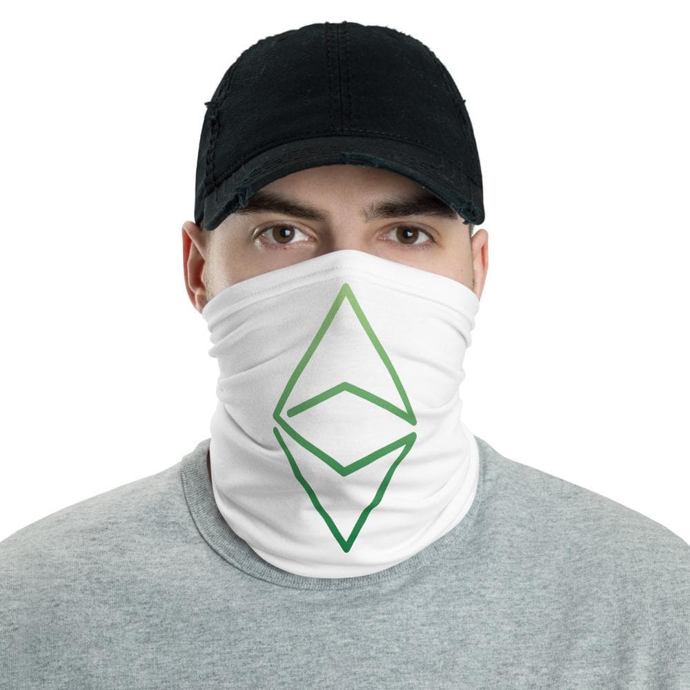 Ethereum green facemask
