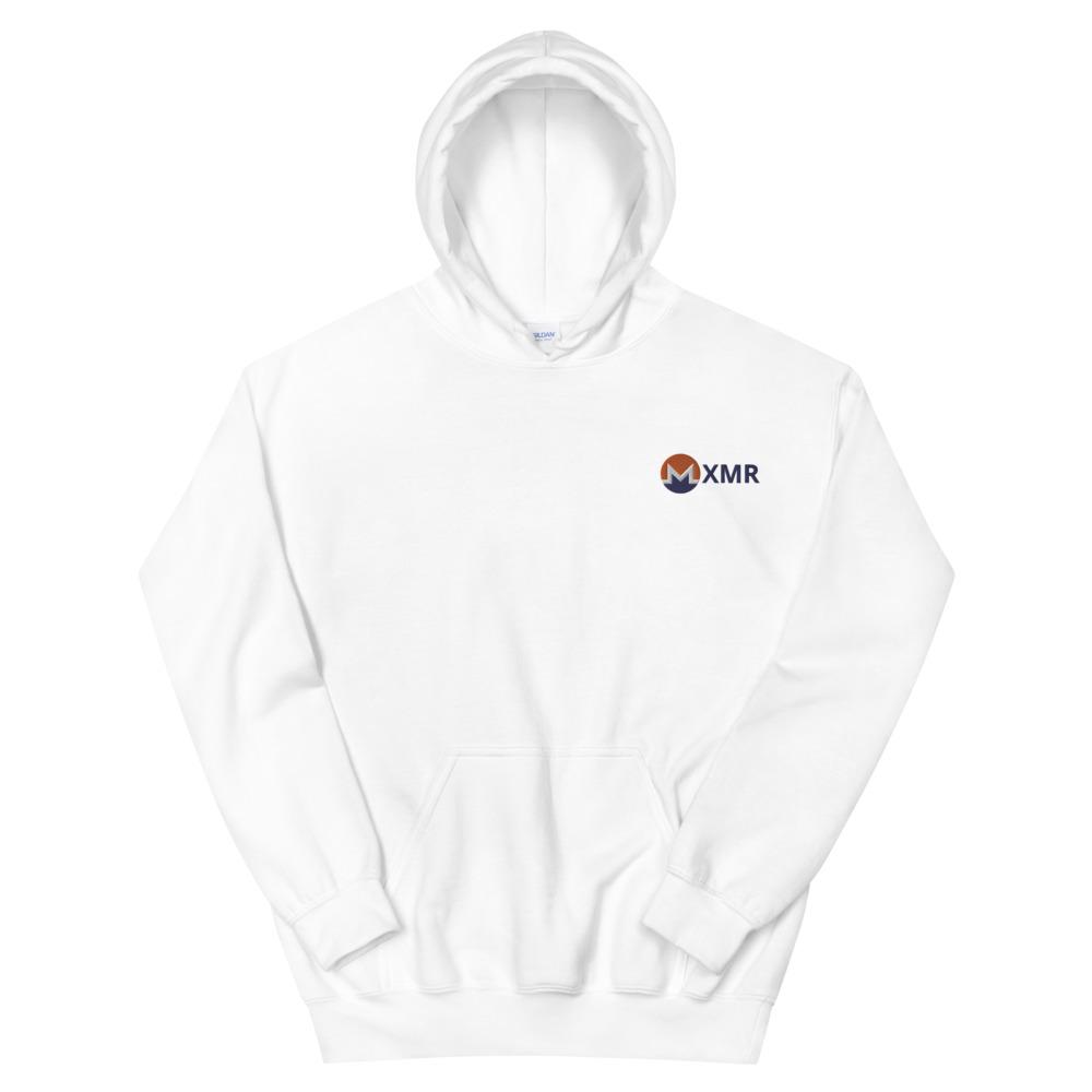 XMR Embroidered Monero hoodie